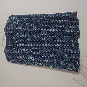 Used Womens Dana Buchman Blouse Size Large